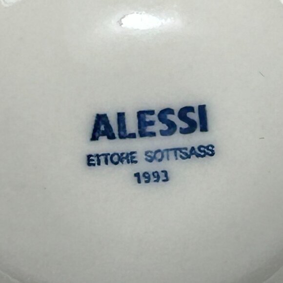 2 sets of beautiful tea cups & saucers. ALESSI ETTORE SOTTSASS Germany - Picture 9 of 9